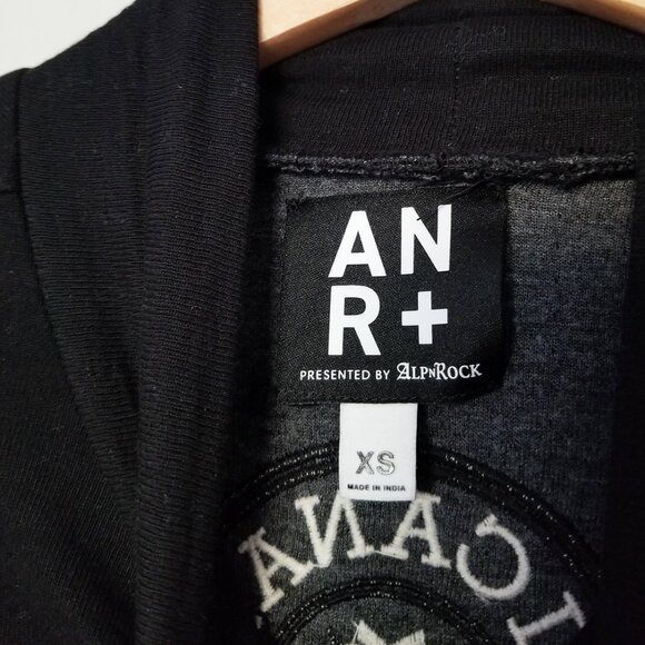 Alp N Rock Black Long Sleeve Halle Mock Neck Top XS Ski Canada Organic Cotton - Picture 8 of 16